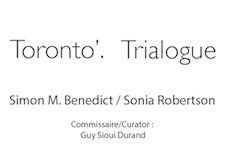 Résidence : Toronto’. Trialogue Résidence : Toronto’. Trialogue
